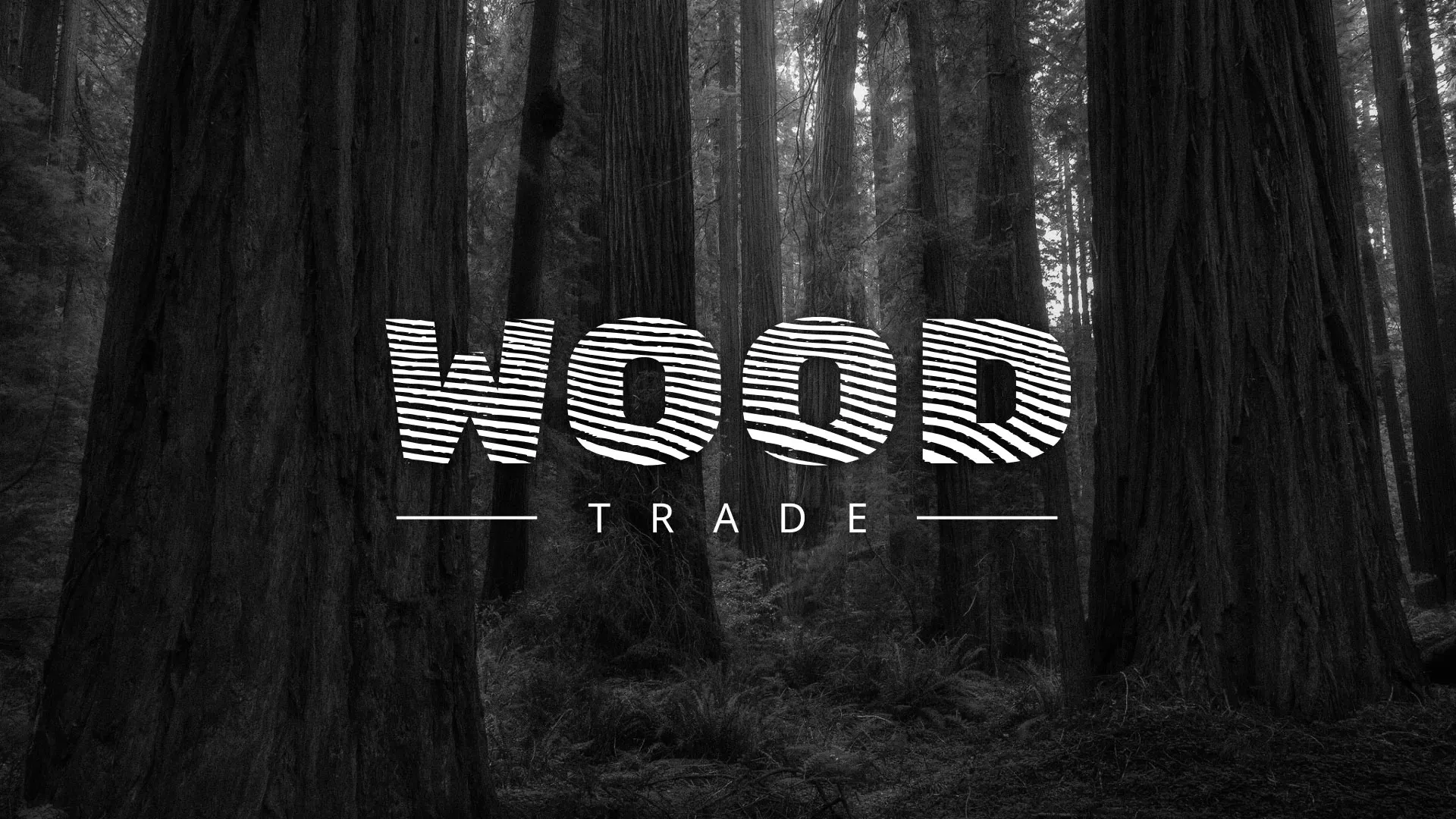 Разработка логотипа для компании «Wood Trade» в Колпино