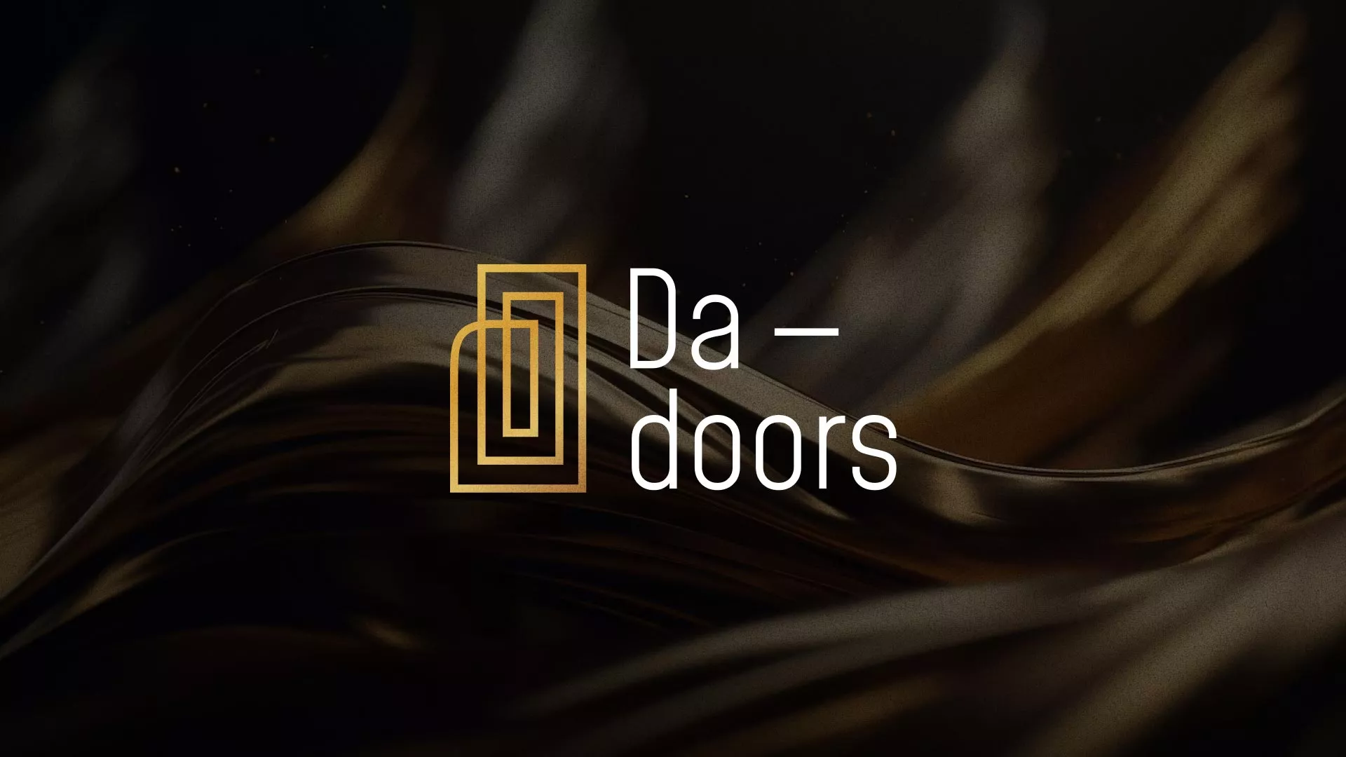 Разработка логотипа для компании «DA-DOORS» в Колпино